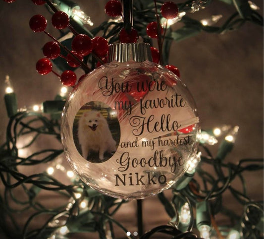 Pet Memorial Ornament